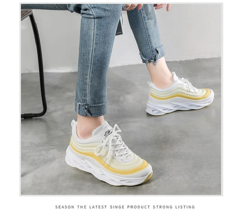 My-Love Women's Fashion Casual Sneakers Breathable Comfortable Sneakers Outdoor Running Shoes Thick Bottom Shoes 
My-Love Women's Fashion Casual Sneakers Breathable Comfortable Sneakers Outdoor Running Shoes Thick Bottom Shoes