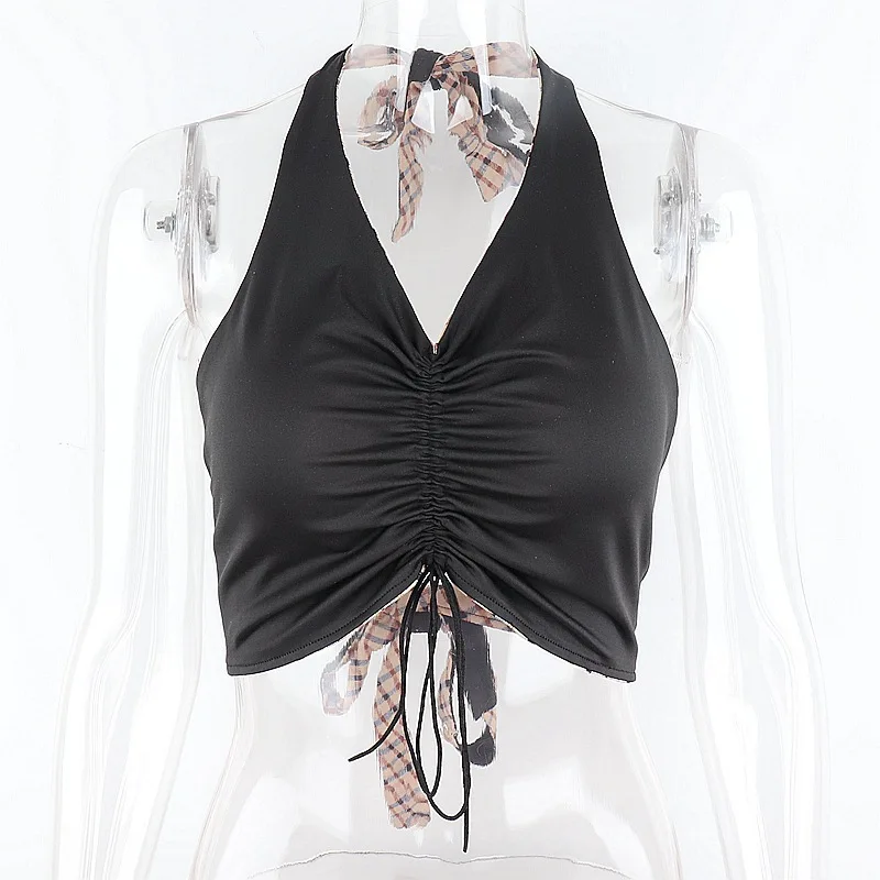 MIOJIOTAXXPositive and Negative Two Wear A Lattice Sexy Back Lace Body Cultivation Hanging Neck Vest Female 2021 Summer
MIOJIOTAXXPositive and Negative Two Wear A Lattice Sexy Back Lace Body Cultivation Hanging Neck Vest Female 2021 Summer