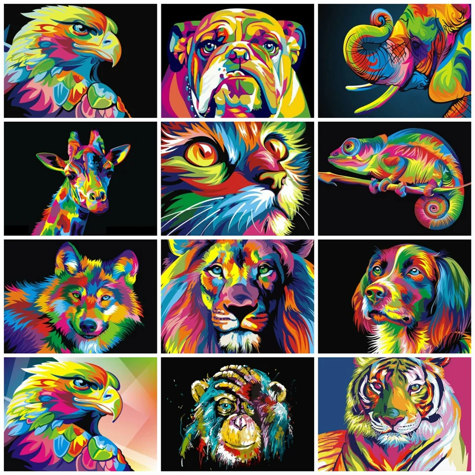 AZQSD Paints By Numbers Animals 50x40cm Pictures Oil Painting By Numbers Set Gift Coloring By Numbers Canvas Wall Set
AZQSD Paints By Numbers Animals 50x40cm Pictures Oil Painting By Numbers Set Gift Coloring By Numbers Canvas Wall Set