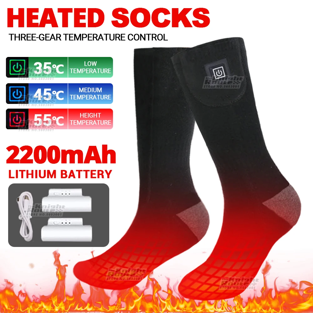 2200mah Heated Socks Men's Women's Thermal Heating Thermosocks Foot Warmer Electric Cycling Socks Warm Socks Trekking Ski Winter
2200mah Heated Socks Men's Women's Thermal Heating Thermosocks Foot Warmer Electric Cycling Socks Warm Socks Trekking Ski Winter