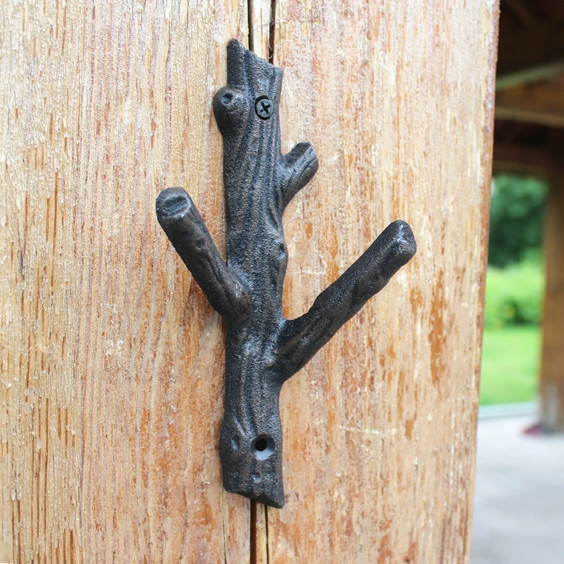 European American Country Pastoral Retro Cast Iron Wrought Iron Branch Tree Branch Hook Wall Mural Home Decoration Hook
European American Country Pastoral Retro Cast Iron Wrought Iron Branch Tree Branch Hook Wall Mural Home Decoration Hook
