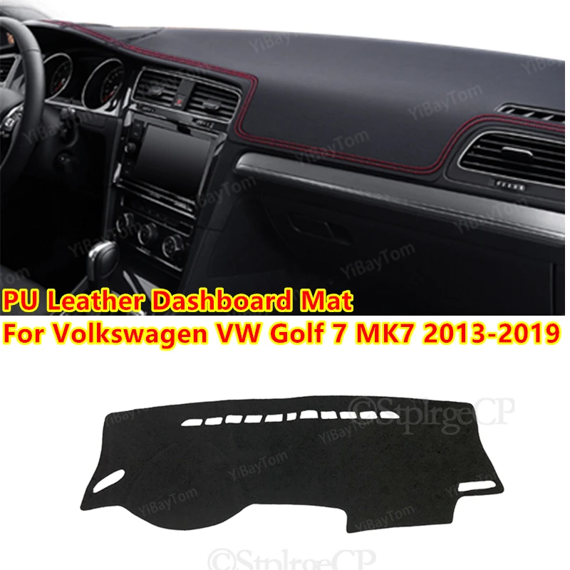 Противоскользящий коврик для приборной панели автомобиля, для Volkswagen VW Golf 7 MK7 2013-2019 из искусственной кожи
Противоскользящий коврик для приборной панели автомобиля, для Volkswagen VW Golf 7 MK7 2013-2019 из искусственной кожи