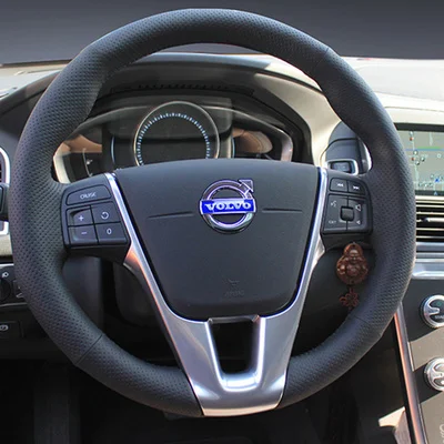 For Volvo xc60 S60L old S80L DIY custom leather suede car interior steering wheel cover car accessories
For Volvo xc60 S60L old S80L DIY custom leather suede car interior steering wheel cover car accessories
