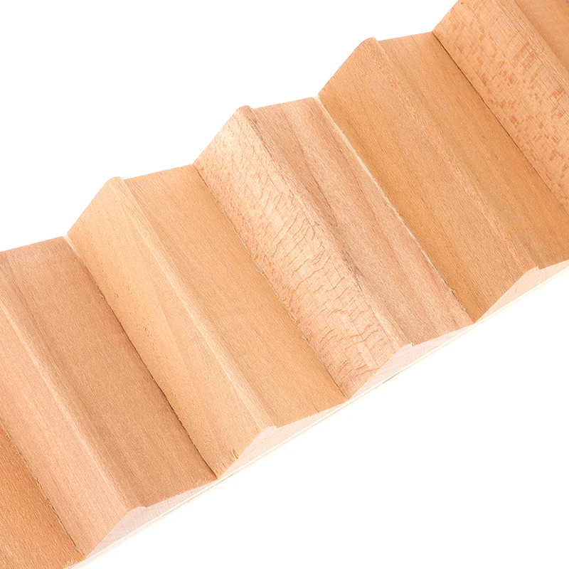 Миниатюрные деревянные 11-ступенчатые поручни Dollshouse лестницы сделай сам имитация