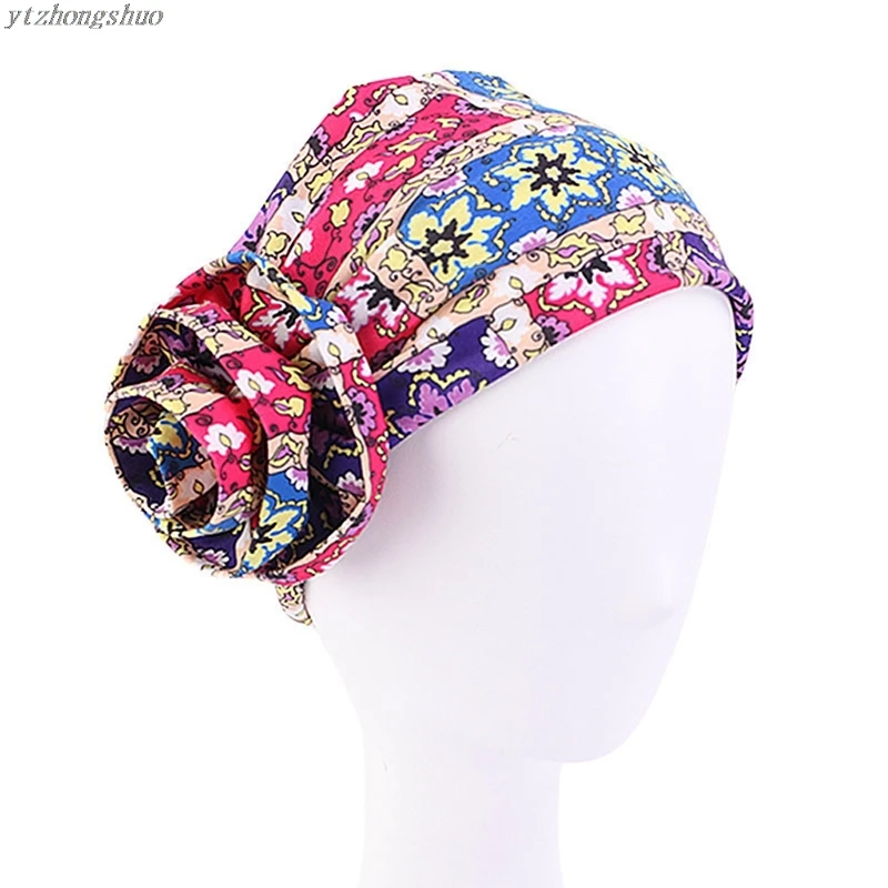 New fashion Women African pattern flower turban Muslim Turban headscarf headwrap Ladies Chemo Cap Bandanas Hair Accessories
New fashion Women African pattern flower turban Muslim Turban headscarf headwrap Ladies Chemo Cap Bandanas Hair Accessories