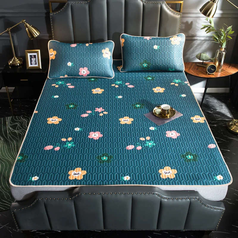 Summer Cooling Bed Mat Ice Silk Cooling Mattress Latex Printing Foldable Soft Bedding Sets Sleep Pillowcase Bed Protector Mats
Summer Cooling Bed Mat Ice Silk Cooling Mattress Latex Printing Foldable Soft Bedding Sets Sleep Pillowcase Bed Protector Mats