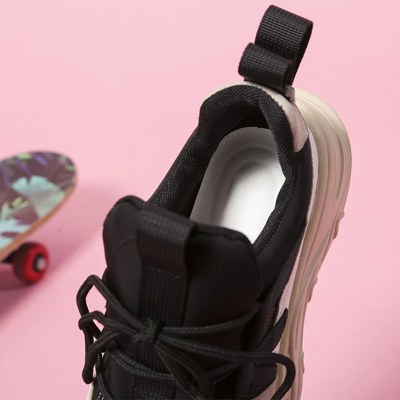 Chunky Sneakers For Women 2021 Spring Platform Fashion Running Trainers Female Casual Shoes Brand Old Dad Shoes Woman Black
Chunky Sneakers For Women 2021 Spring Platform Fashion Running Trainers Female Casual Shoes Brand Old Dad Shoes Woman Black