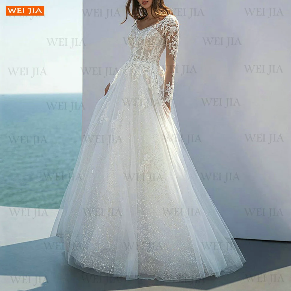 Sexy Long Sleeves Wedding Dress For Bride 2021 Vestido De Novia Lace Corset Tulle A Line Bridal Gowns Custom Made Hochzeitskleid
Sexy Long Sleeves Wedding Dress For Bride 2021 Vestido De Novia Lace Corset Tulle A Line Bridal Gowns Custom Made Hochzeitskleid