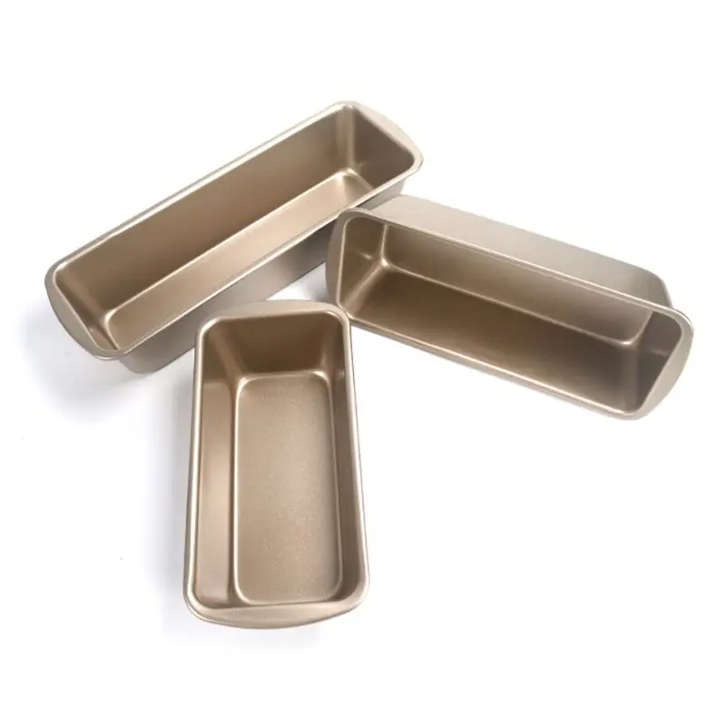 3pcs/set Rectangle Loaf Pan Toast Bread Cake Mold Carbon Steel Pastry Mould Bakeware DIY Non Stick Baking Supplies wholesales
3pcs/set Rectangle Loaf Pan Toast Bread Cake Mold Carbon Steel Pastry Mould Bakeware DIY Non Stick Baking Supplies wholesales