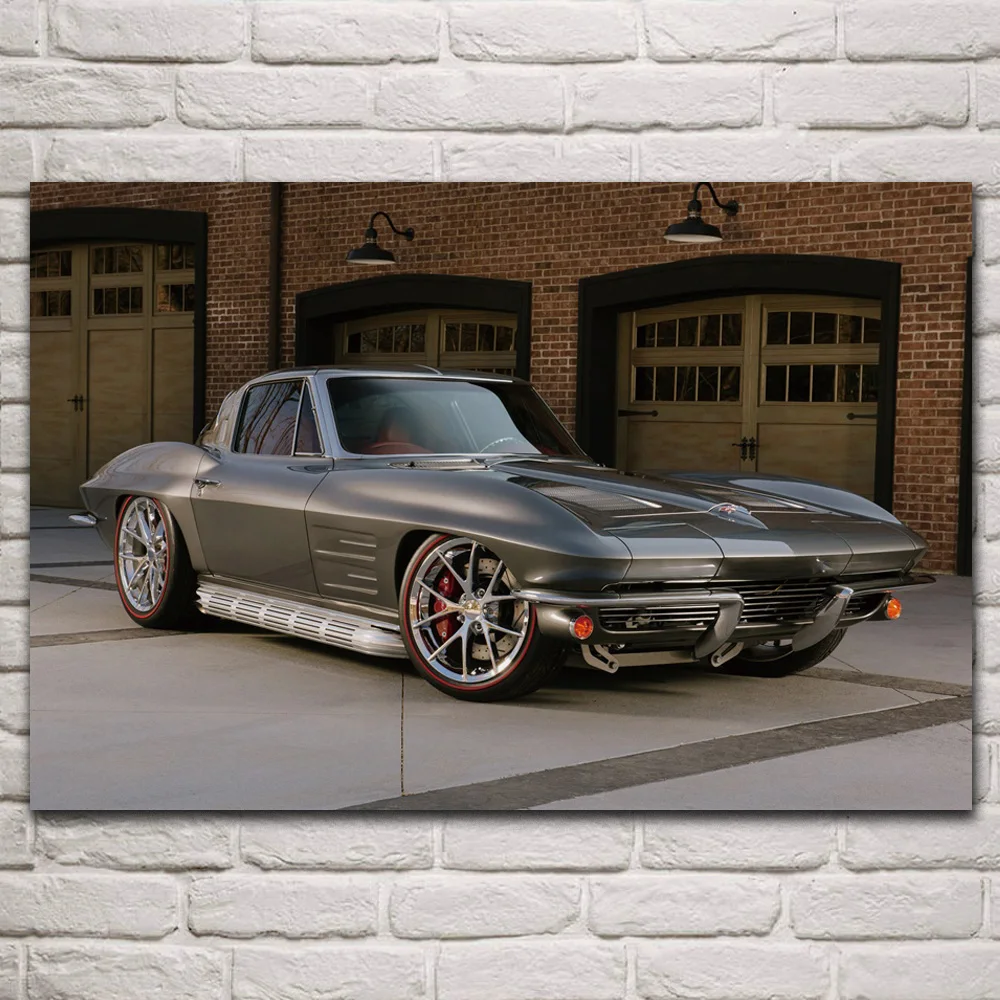 Classic 1963 Corvette Streetrod Street Hot Rod Muscle car fabric posters on the wall picture home living room decoration KQ163
Classic 1963 Corvette Streetrod Street Hot Rod Muscle car fabric posters on the wall picture home living room decoration KQ163