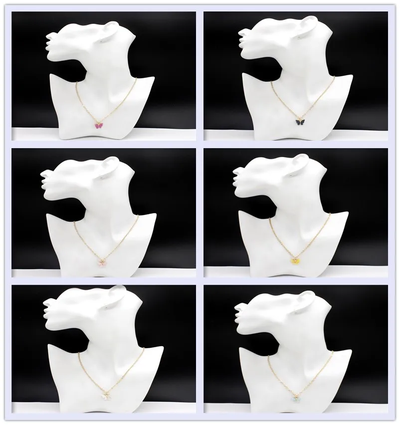 Fashion Cute Butterfly Women's Necklace Colorful Acrylic Necklace Animal Sweet and Colorful Fashion Charm Necklace Girl Jewelry
Fashion Cute Butterfly Women's Necklace Colorful Acrylic Necklace Animal Sweet and Colorful Fashion Charm Necklace Girl Jewelry
