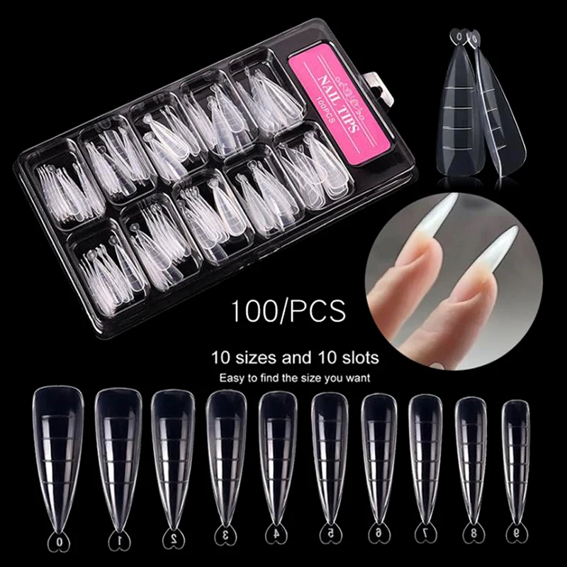 100Pcs Nail Forms Full Cover Gel Mold Tips Nail Extension Diy Nails Accessories
100Pcs Nail Forms Full Cover Gel Mold Tips Nail Extension Diy Nails Accessories