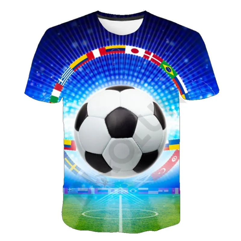 Football Jersey Teen Boys Casual Sports T-Shirt 3D Flame Ball Print Short Sleeve Harajuku T-shirts Baby Boy Summer School Tees
Football Jersey Teen Boys Casual Sports T-Shirt 3D Flame Ball Print Short Sleeve Harajuku T-shirts Baby Boy Summer School Tees