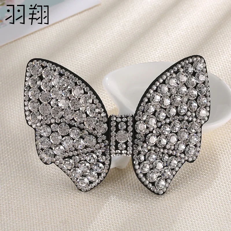 New Ladies Exquisite Hairpin Korea Style Color Simplicity Butterfly Rhinestone Spring Clip for Women Fashion Hair Accessories
New Ladies Exquisite Hairpin Korea Style Color Simplicity Butterfly Rhinestone Spring Clip for Women Fashion Hair Accessories