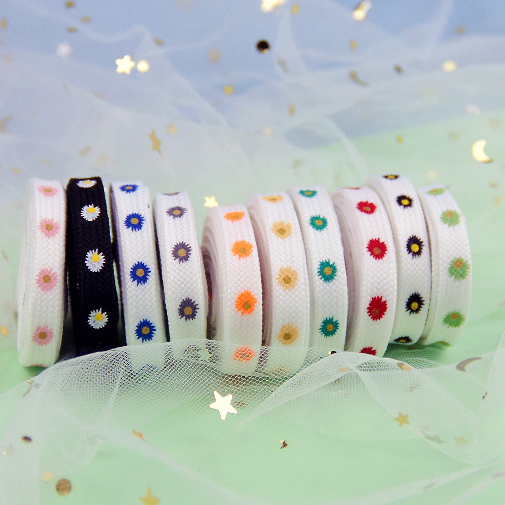 1 Pair Little Daisies Shoelaces Cartoon Printing Unisex Flat Shoe Laces High-top Canvas Sneakers Shoelace AF1 Shoelaces
1 Pair Little Daisies Shoelaces Cartoon Printing Unisex Flat Shoe Laces High-top Canvas Sneakers Shoelace AF1 Shoelaces