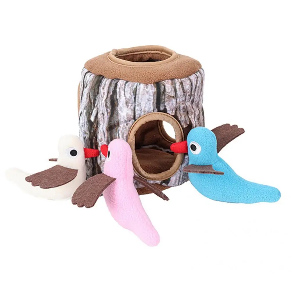 Skin Friendly Useful Hide-and-seek Sniff Toy Fleece Dog Plush Toy Interactive for Home
Skin Friendly Useful Hide-and-seek Sniff Toy Fleece Dog Plush Toy Interactive for Home
