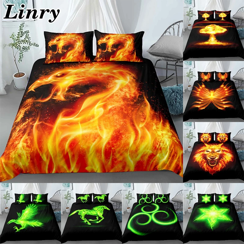 Cool Pattern Dragon In Fire 3D Bedding Set Queen King Size Duvet Covers with Pillowcase Quilt Cover Home Decor Textiles
Cool Pattern Dragon In Fire 3D Bedding Set Queen King Size Duvet Covers with Pillowcase Quilt Cover Home Decor Textiles