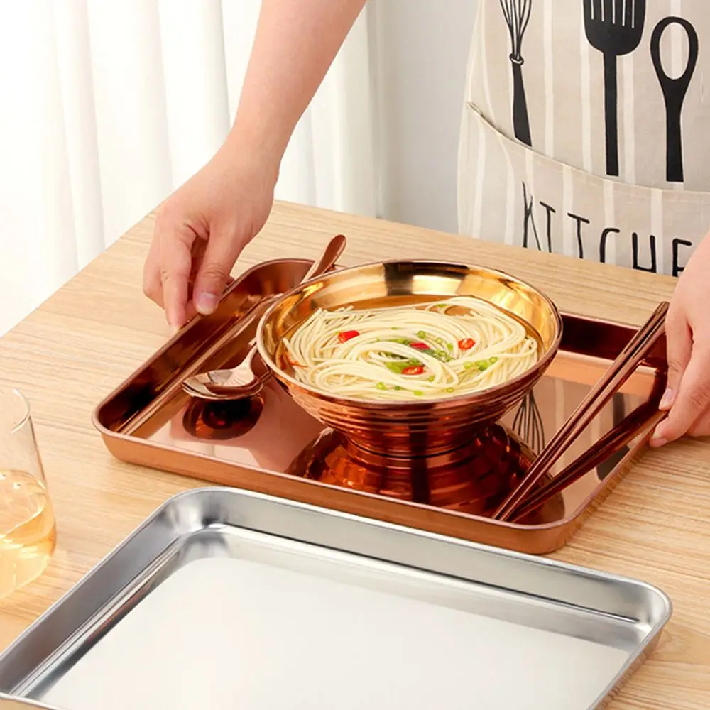 1PC Large Baking Pan Rectangle Metal Plates Storage Cafeteria Tray Food Fruit Plate Barbecue Dish Tableware Kitchen Accessories
1PC Large Baking Pan Rectangle Metal Plates Storage Cafeteria Tray Food Fruit Plate Barbecue Dish Tableware Kitchen Accessories