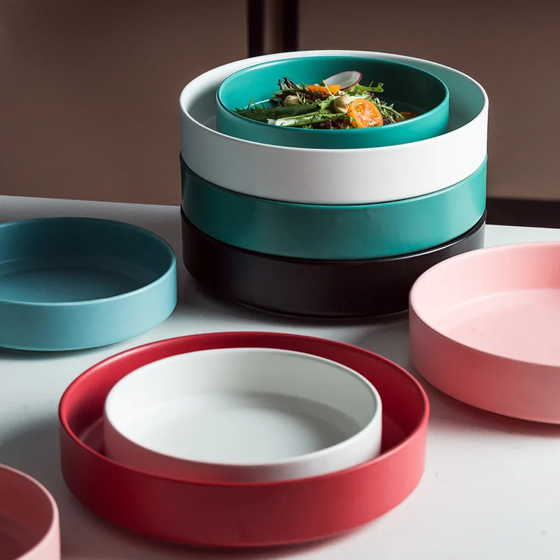 Ceramic Dinner Plate Kitchen Dessert Dish Steak Plate Dinnerware Porcelain Breakfast Tray Fruit Tableware Dishes Cake Plates
Ceramic Dinner Plate Kitchen Dessert Dish Steak Plate Dinnerware Porcelain Breakfast Tray Fruit Tableware Dishes Cake Plates