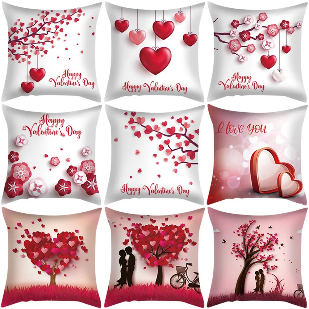 45x45cm Valentine's Day Pillows Case Sofa Car Waist Throw Cushion Cover Home Sofa Decor Pillowcase Red Letters Pillowcase
45x45cm Valentine's Day Pillows Case Sofa Car Waist Throw Cushion Cover Home Sofa Decor Pillowcase Red Letters Pillowcase