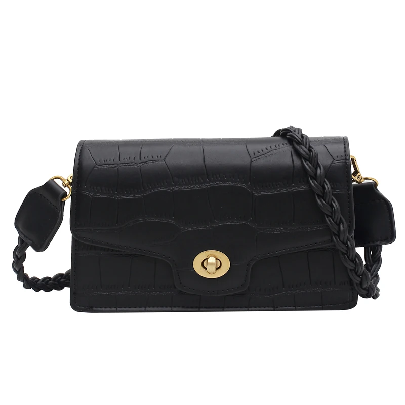 Crocodile pattern Square Armpit bag 2020 Fashion New Quality PU Leather Women's Designer Handbag Chain Shoulder Messenger Bag
Crocodile pattern Square Armpit bag 2020 Fashion New Quality PU Leather Women's Designer Handbag Chain Shoulder Messenger Bag