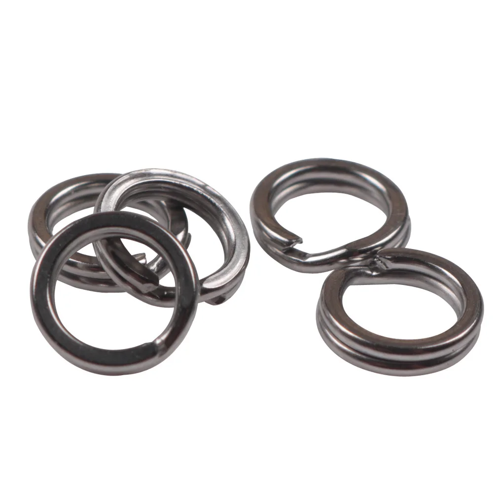 50PCS Stainless Steel Split Ring Heavy Duty Fishing Double Ring Connector Fishing Accessories For Fishing Snap Lure Hook
50PCS Stainless Steel Split Ring Heavy Duty Fishing Double Ring Connector Fishing Accessories For Fishing Snap Lure Hook