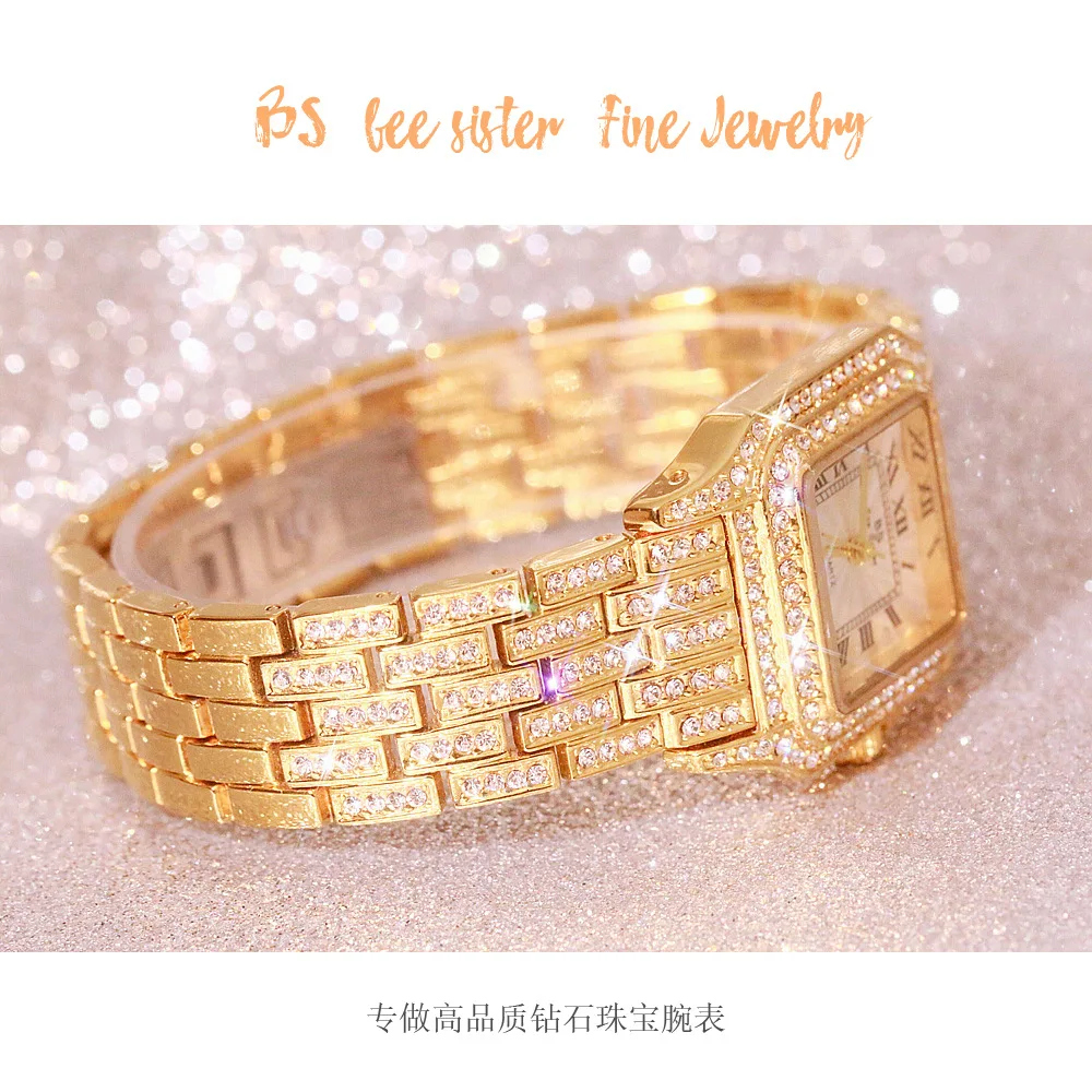 Roman Numeral Women Luxury Brand Watch 2021 Dress Gold Ladies Wrist Watches Diamond Square Female Wristwatch Montre Femme 2020
Roman Numeral Women Luxury Brand Watch 2021 Dress Gold Ladies Wrist Watches Diamond Square Female Wristwatch Montre Femme 2020