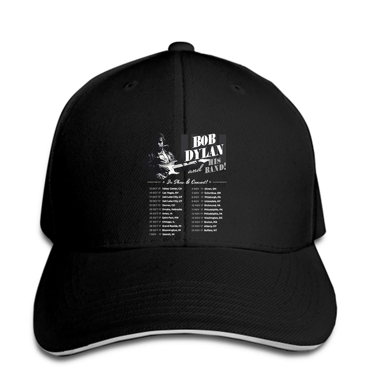 Baseball cap Fashion Print hat Design Bob Dylan His Band Tour Baseball caps Men's Graphic Baseball caps 
Baseball cap Fashion Print hat Design Bob Dylan His Band Tour Baseball caps Men's Graphic Baseball caps