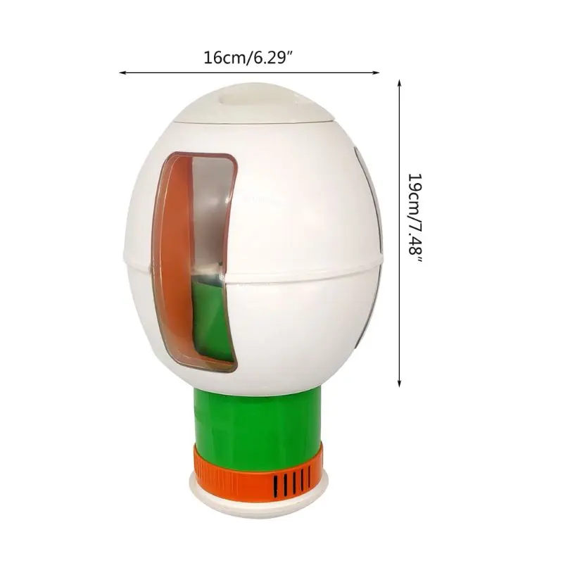 Pool Chlorinator 5-Tablet Chlorine Dispenser Inflatable Floating Dispenser Chlorine Chemical Adjustable Dispenser Floa
Pool Chlorinator 5-Tablet Chlorine Dispenser Inflatable Floating Dispenser Chlorine Chemical Adjustable Dispenser Floa