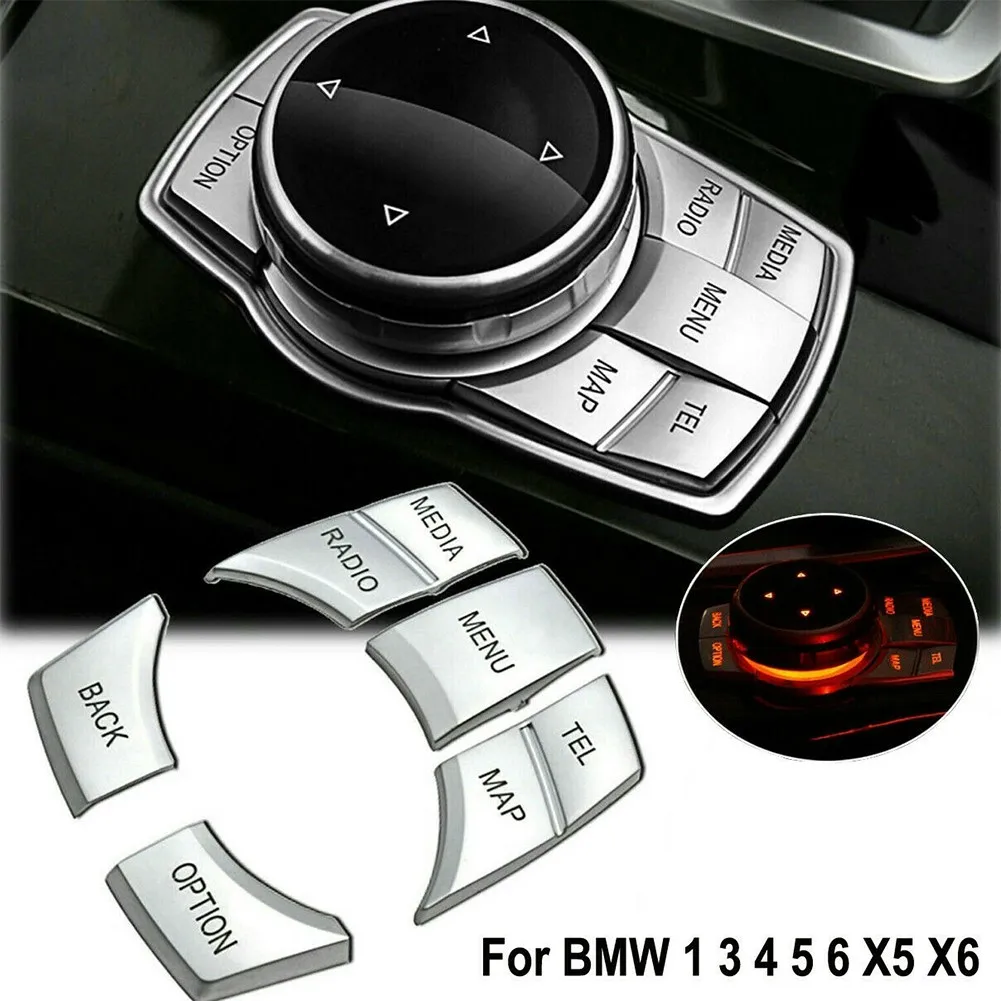 Автомобильные хромированные медиакнопки IDrive, Декоративные Накладки для BMW 1/2/3/5/6/7/X1/X3/X5/X6 с 7 кнопками IDrive, 1 комплект
Автомобильные хромированные медиакнопки IDrive, Декоративные Накладки для BMW 1/2/3/5/6/7/X1/X3/X5/X6 с 7 кнопками IDrive, 1 комплект
