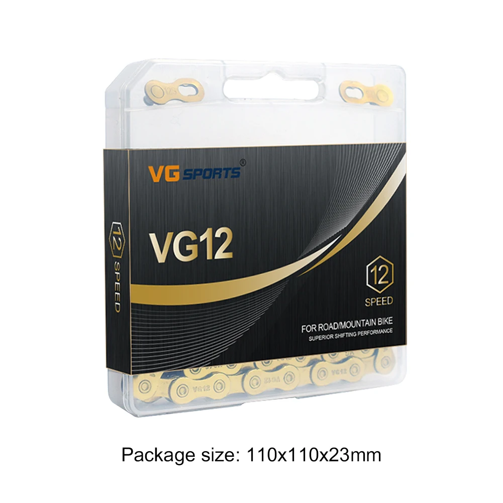Sports Bicycle Chain 12 Speed Steel 126 Links MTB Road Bike Half Hollow Chains Cycling Equipment Accessories
Sports Bicycle Chain 12 Speed Steel 126 Links MTB Road Bike Half Hollow Chains Cycling Equipment Accessories