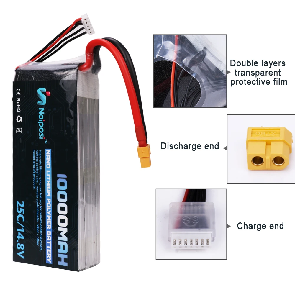 RC lipo battery 10000/16000/22000mah 25c 14.8v 3s 4s 5s 6s li-polymer battery pack
RC lipo battery 10000/16000/22000mah 25c 14.8v 3s 4s 5s 6s li-polymer battery pack