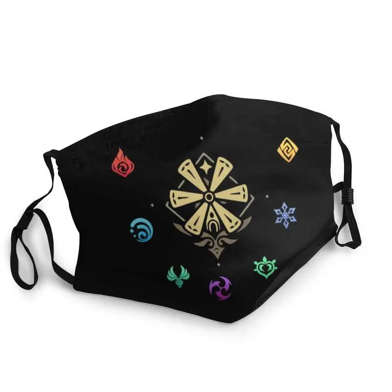 Non-Disposable Genshin Impact Elements Mask Anime Game Anti Haze Dustproof Protection Mask Respirator Mouth Muffle 
Non-Disposable Genshin Impact Elements Mask Anime Game Anti Haze Dustproof Protection Mask Respirator Mouth Muffle
