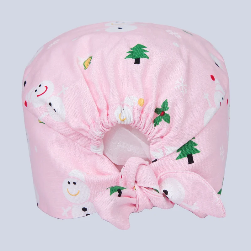 Pink Snowman Scrub Caps Pattern Veterinary Nursing Work Hat Women Men Cotton Dental Clinic Beautician Chef Skull Cap
Pink Snowman Scrub Caps Pattern Veterinary Nursing Work Hat Women Men Cotton Dental Clinic Beautician Chef Skull Cap