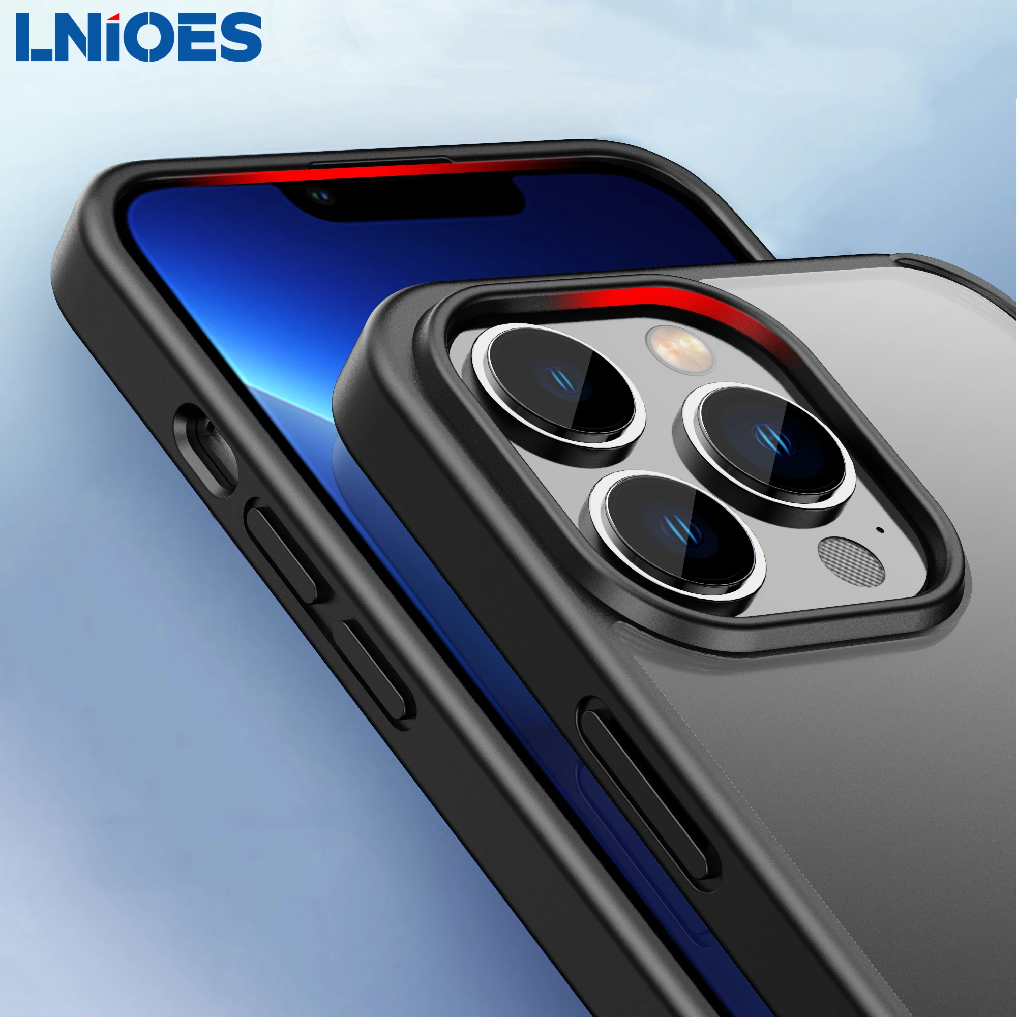 LNIOES for iPhone 13 Case 13 Pro Mini Matte Transparent 0.6mm Lens Protection TPU PC Shockproof Cover for iPhone 13 Pro Max Case
LNIOES for iPhone 13 Case 13 Pro Mini Matte Transparent 0.6mm Lens Protection TPU PC Shockproof Cover for iPhone 13 Pro Max Case