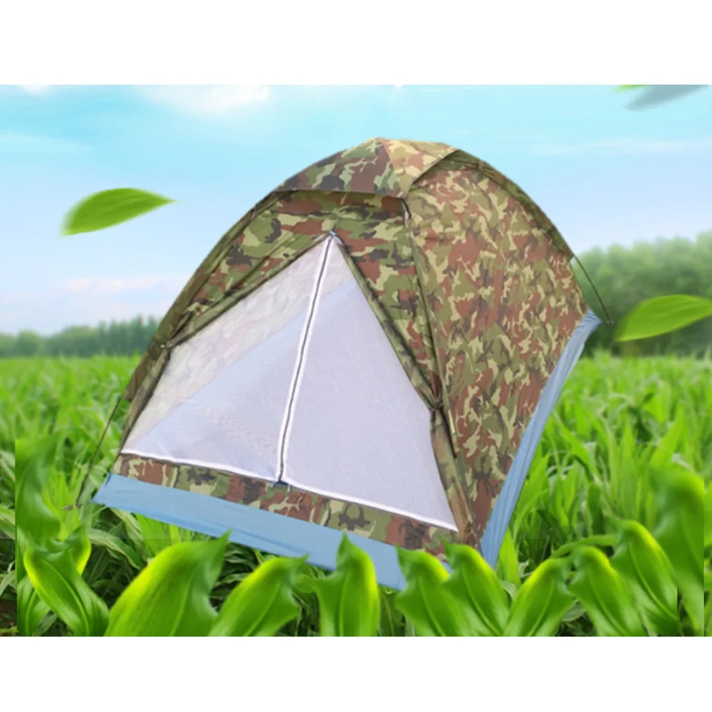 Double Person Camouflage Tents Single Layer Family Tents Folding Beach Tent Camping for Indoor Outdor Camping Beach Party Suppli
Double Person Camouflage Tents Single Layer Family Tents Folding Beach Tent Camping for Indoor Outdor Camping Beach Party Suppli