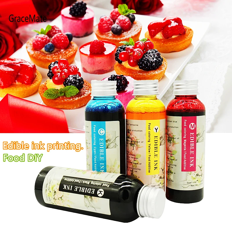 Universal Imported 206 xl T206 T2061-T2064 Edible Ink Refill Kits for Epson XP-2101 XP2101 XP 2101 Inkjet Printer Food Ink Set
Universal Imported 206 xl T206 T2061-T2064 Edible Ink Refill Kits for Epson XP-2101 XP2101 XP 2101 Inkjet Printer Food Ink Set