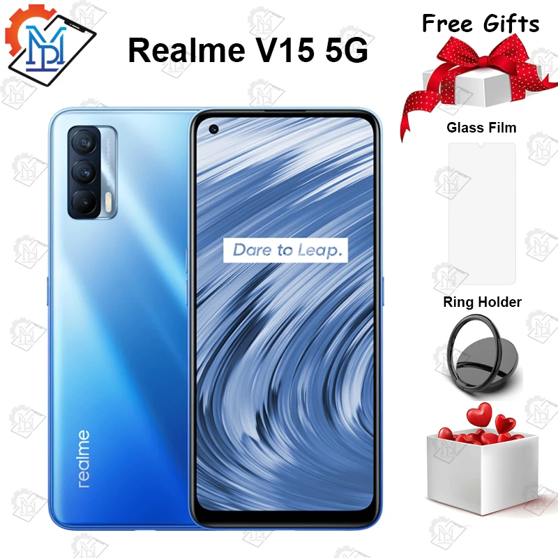 Оригинальный новый смартфон Realme V15 5G мобильный телефон, экран 6,4 дюйма FHD +, SuperAMOLED, 6 ГБ + 128 Гб затемнение, Восьмиядерный процессор 800U, камера 64 ...
Оригинальный новый смартфон Realme V15 5G мобильный телефон, экран 6,4 дюйма FHD +, SuperAMOLED, 6 ГБ + 128 Гб затемнение, Восьмиядерный процессор 800U, камера 64 ...