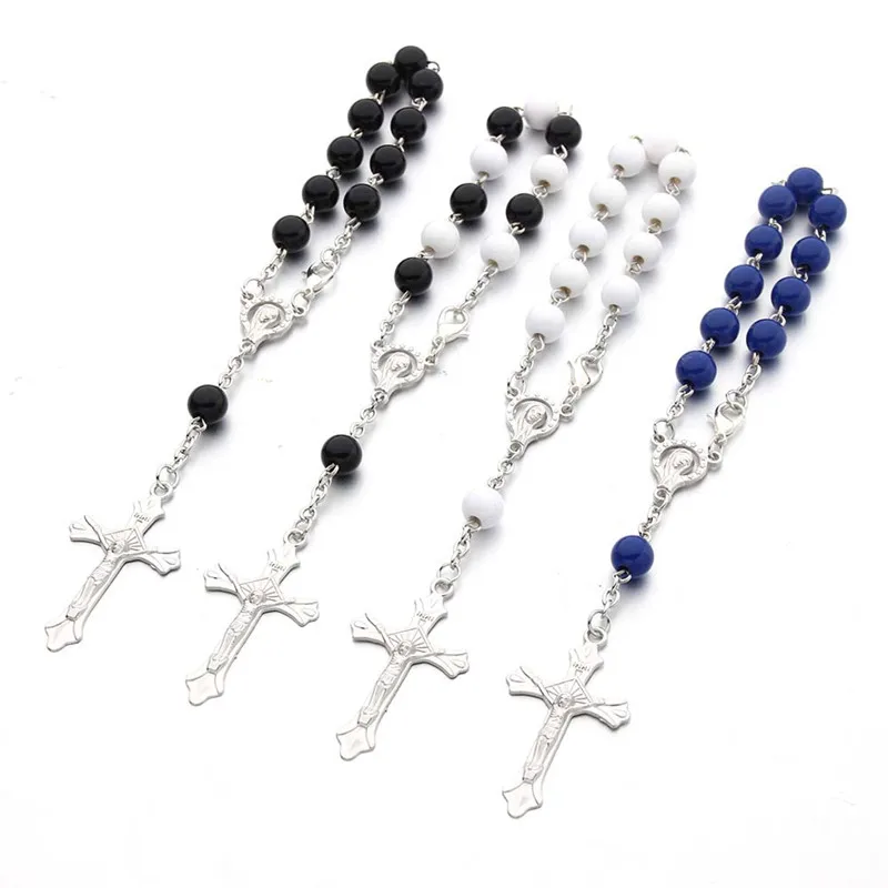 9Styles New Trendy Religious Catholic Christening Prayer Beads Be Baptized Wedding Gifts Jewelry Cross Rosary Bracelet For Women
9Styles New Trendy Religious Catholic Christening Prayer Beads Be Baptized Wedding Gifts Jewelry Cross Rosary Bracelet For Women