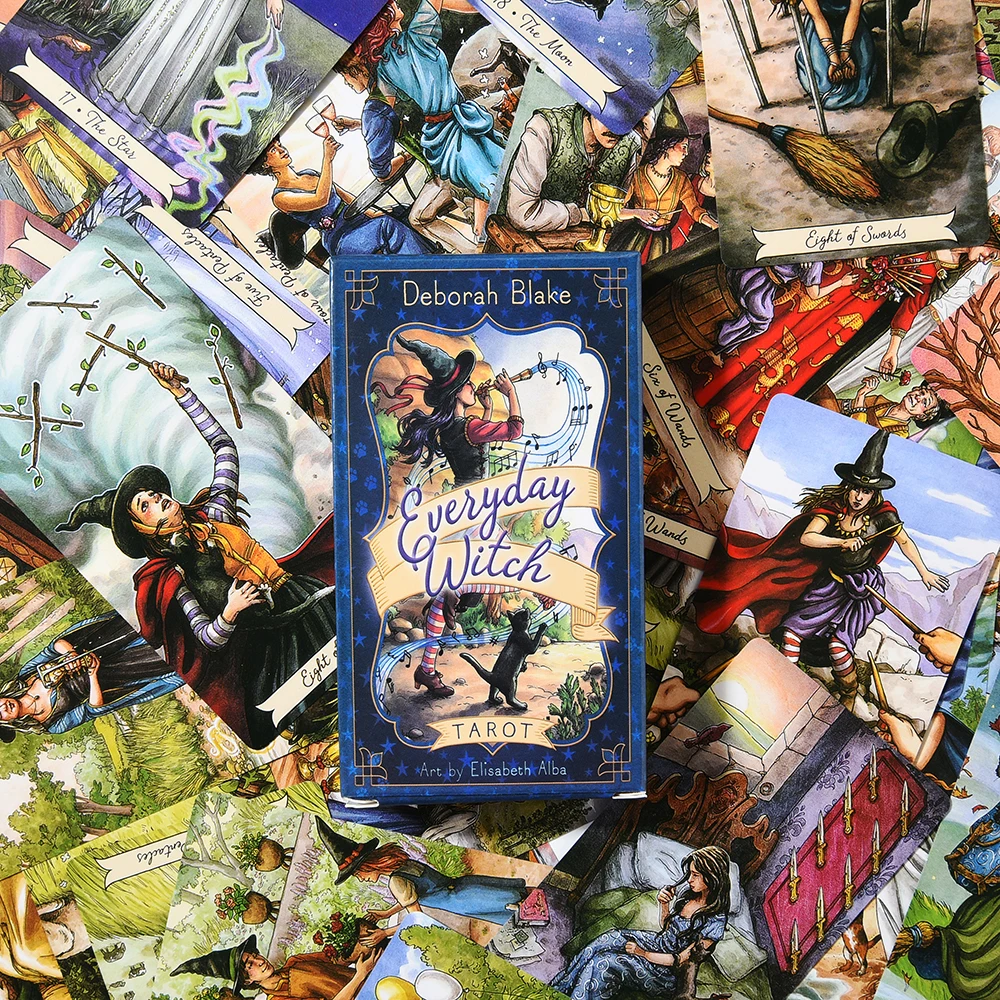 Everyday Witch Tarot Cards Deck Oracle Electronic Guide Book 78Pcs English Version Everyday Witch Tarot Deck Board Game Cards
Everyday Witch Tarot Cards Deck Oracle Electronic Guide Book 78Pcs English Version Everyday Witch Tarot Deck Board Game Cards