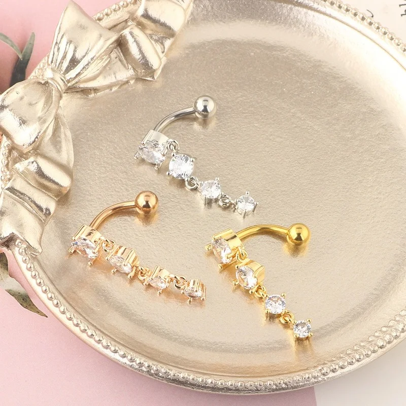 Woman Sexy Body Piercing Stainless Steel Zircon Navel Piercings Female Accessories Punk Party Women Jewelry Belly Button Rings
Woman Sexy Body Piercing Stainless Steel Zircon Navel Piercings Female Accessories Punk Party Women Jewelry Belly Button Rings