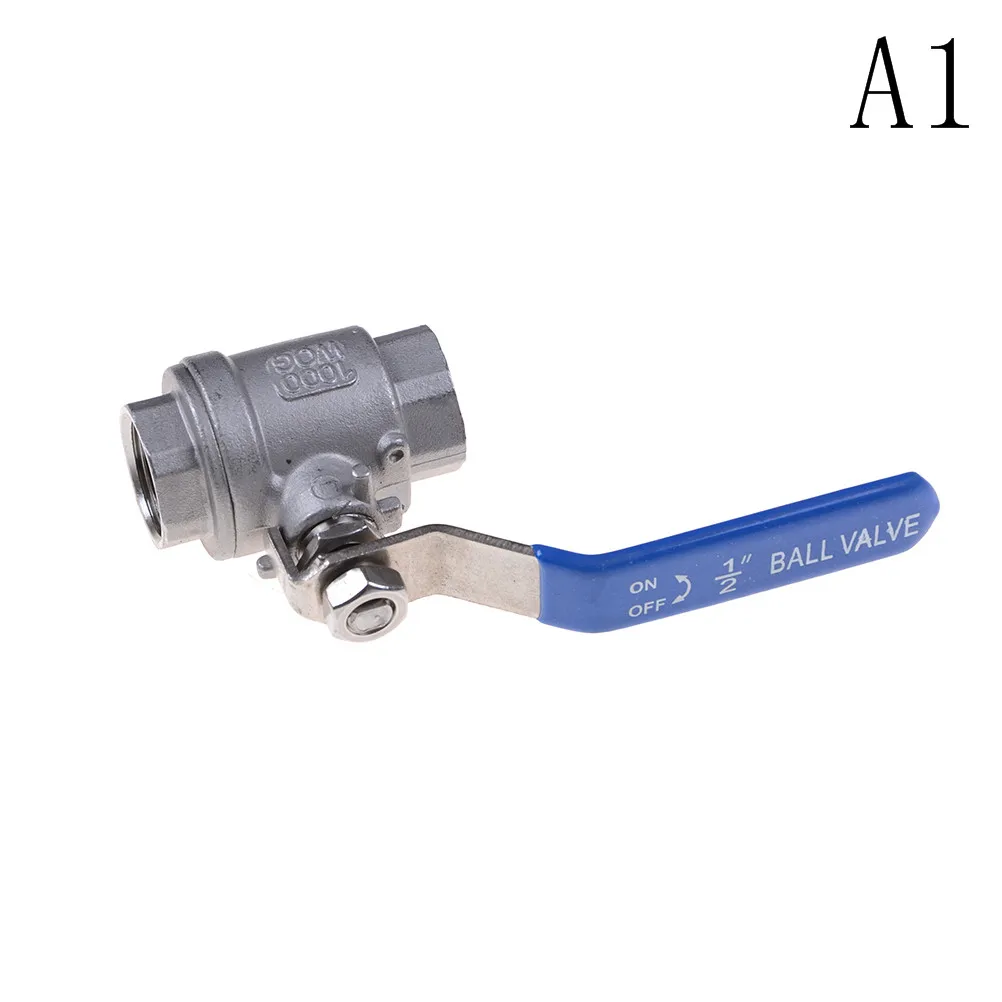 JETTING 1PCS 1/2'' Ball Valve Full Port Plumbing Fixing Female NPT Threaded SS 304 Stainless Steel Vinyl Handle WOG1000
JETTING 1PCS 1/2'' Ball Valve Full Port Plumbing Fixing Female NPT Threaded SS 304 Stainless Steel Vinyl Handle WOG1000
