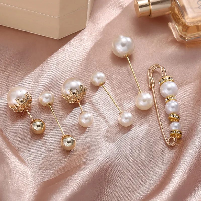 Fashion 6 Pcs/set Pearls Brooches for Women Lapel Pin Sweater Dress Brooch Pins Accessories
Fashion 6 Pcs/set Pearls Brooches for Women Lapel Pin Sweater Dress Brooch Pins Accessories