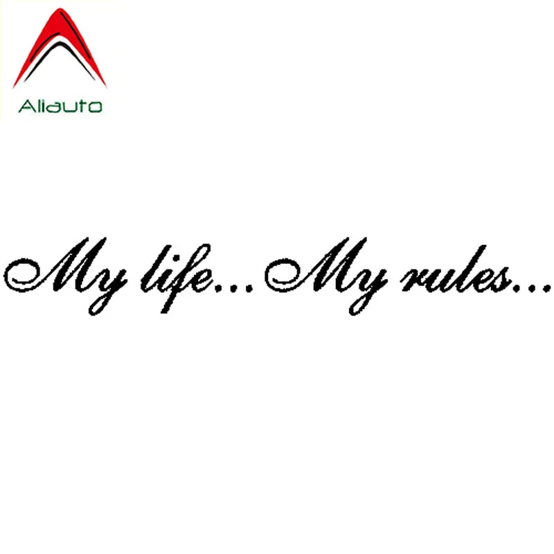 Модные автомобильные наклейки Aliauto с надписью My Life my Rules, отражающие декоративные наклейки, черные/серебряные виниловые письма, 18 см * 2 см
Модные автомобильные наклейки Aliauto с надписью My Life my Rules, отражающие декоративные наклейки, черные/серебряные виниловые письма, 18 см * 2 см