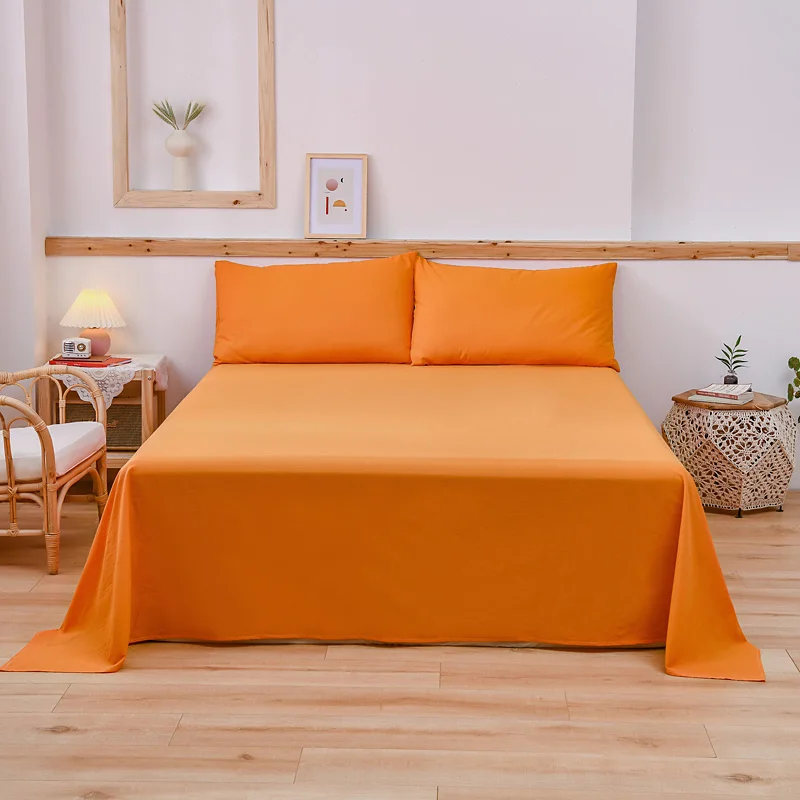 Pure color sheets, bedspreads, bedding, elegant double bed, comfortable and skin-friendly, suitable for naked sleeping 150
Pure color sheets, bedspreads, bedding, elegant double bed, comfortable and skin-friendly, suitable for naked sleeping 150
