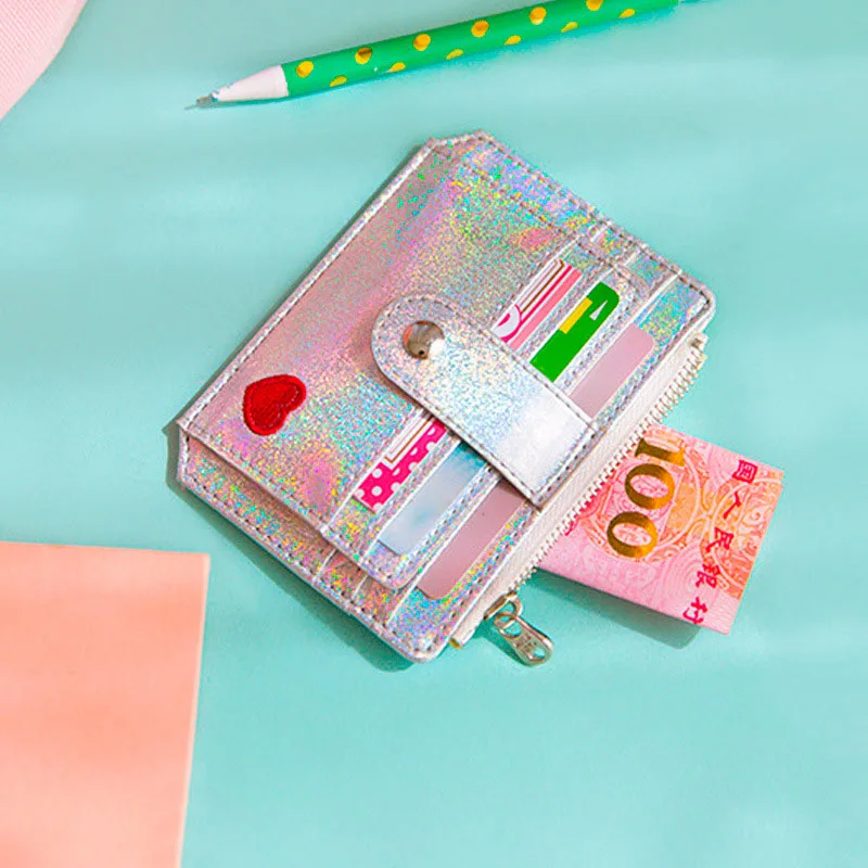 Newest Card Holder Mini Front Pockets Wallet Shiny Coin Purse for Outdoor Travel 
Newest Card Holder Mini Front Pockets Wallet Shiny Coin Purse for Outdoor Travel