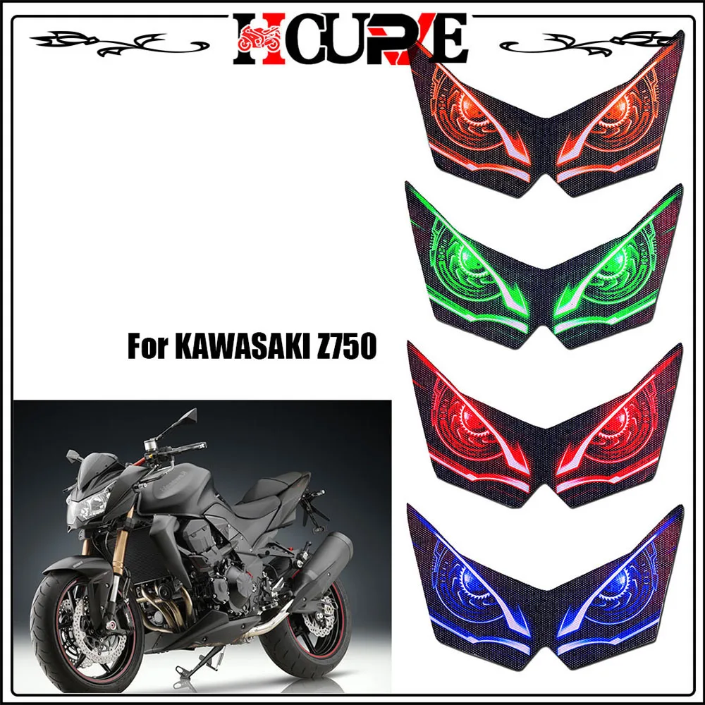 For KAWASAKI Z750 Z750R Z1000 Z 750 Z 1000 Motorcycle 3D Front Fairing Headlight Guard Sticker
For KAWASAKI Z750 Z750R Z1000 Z 750 Z 1000 Motorcycle 3D Front Fairing Headlight Guard Sticker