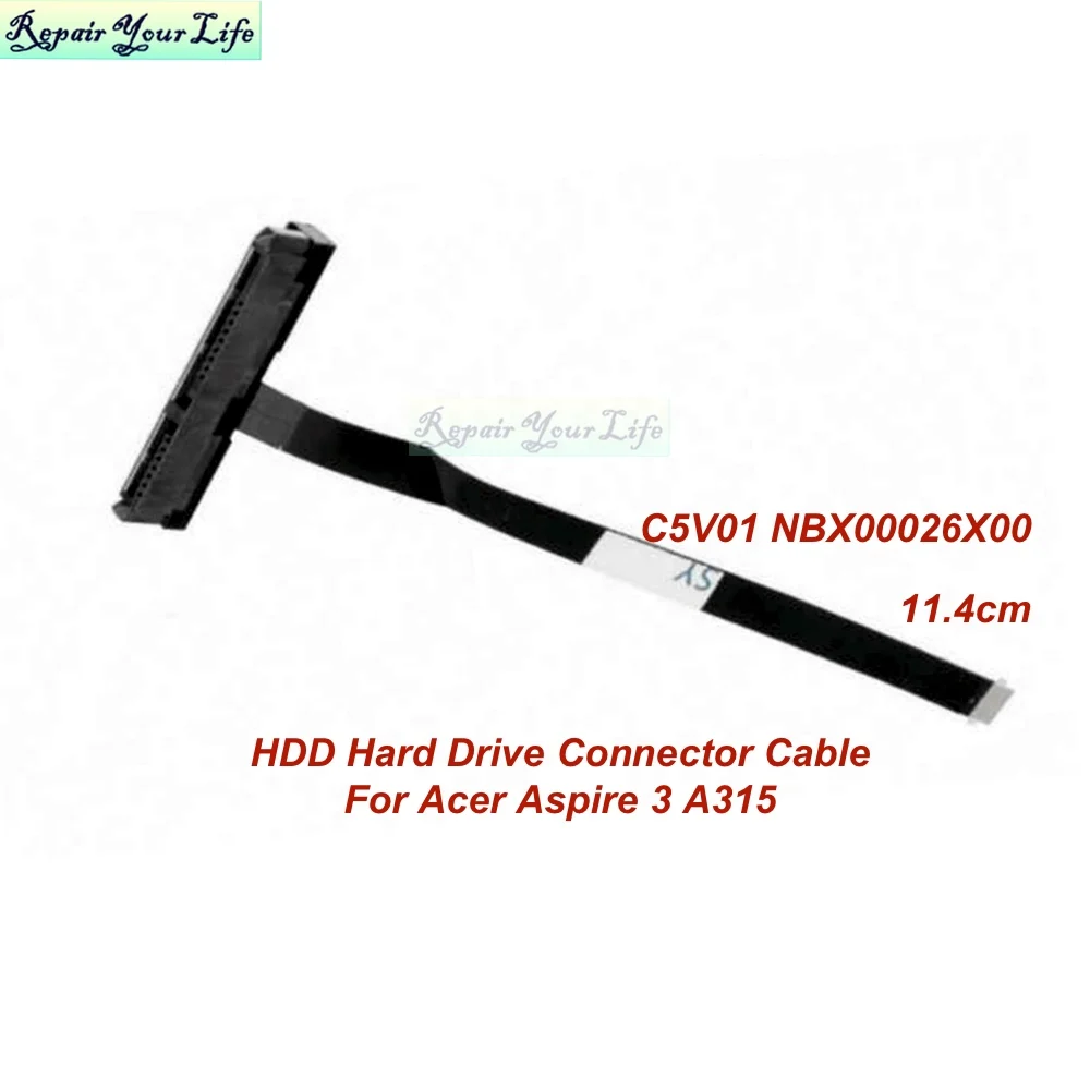 HDD Hard Drive Connector Cable For Acer Aspire 3 A315-53 Laptop SATA SSD HDD Line Flex C5V01 NBX00026X00 AM20X000200 New
HDD Hard Drive Connector Cable For Acer Aspire 3 A315-53 Laptop SATA SSD HDD Line Flex C5V01 NBX00026X00 AM20X000200 New