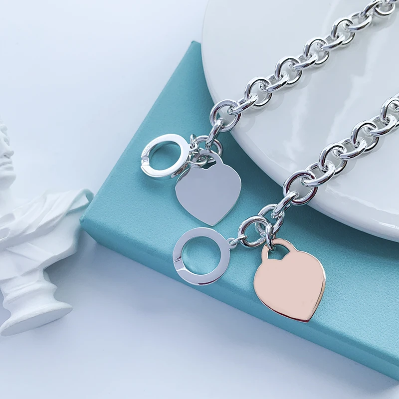S925 Sterling Silver Pin Buckle Big Love Bracelet Ladies Silver Bracelet Couple Bracelet 1:1 Original Logo Luxury Shine Jewelry
S925 Sterling Silver Pin Buckle Big Love Bracelet Ladies Silver Bracelet Couple Bracelet 1:1 Original Logo Luxury Shine Jewelry