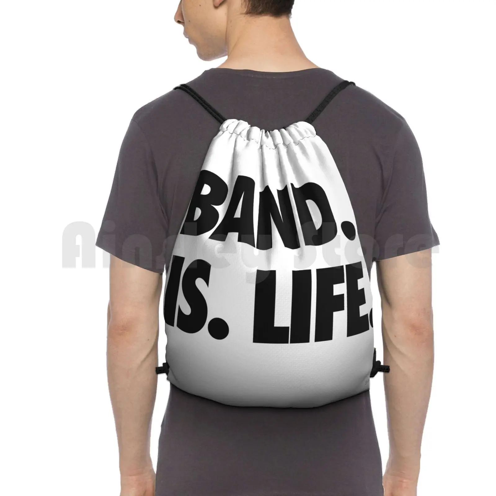 Band Is Life-Marching Concert Jazz Musician Instrument Player Backpack Drawstring Bags Gym Bag Waterproof Band Is Life
Band Is Life-Marching Concert Jazz Musician Instrument Player Backpack Drawstring Bags Gym Bag Waterproof Band Is Life